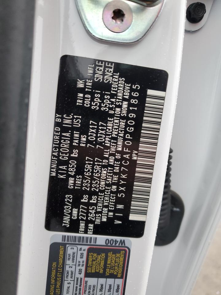 2023 KIA SPORTAGE X-PRO VIN:5XYK7CAF0PG091865