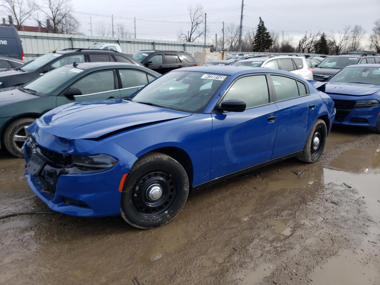 2022 DODGE CHARGER POLICE VIN:2C3CDXKG9NH228588
