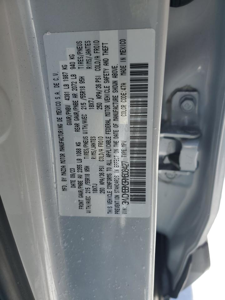 2024 MAZDA CX-30 SELECT VIN:3MVDMBBM3RM608427