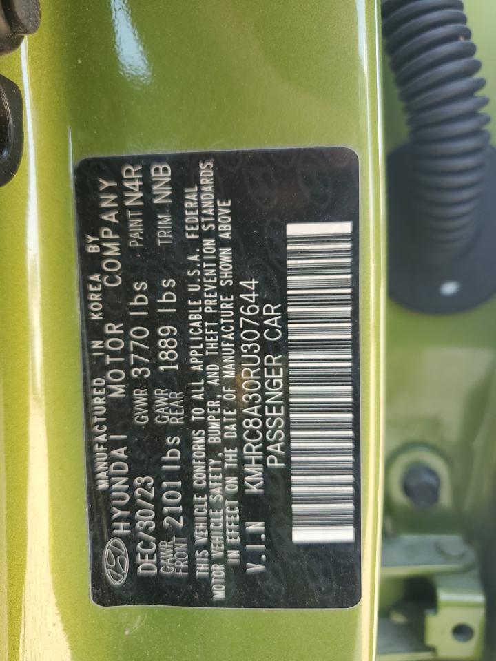 2024 HYUNDAI VENUE SEL VIN:KMHRC8A30RU307644
