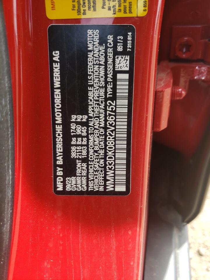 2024 MINI COOPER VIN:WMW33DK08R2V36752
