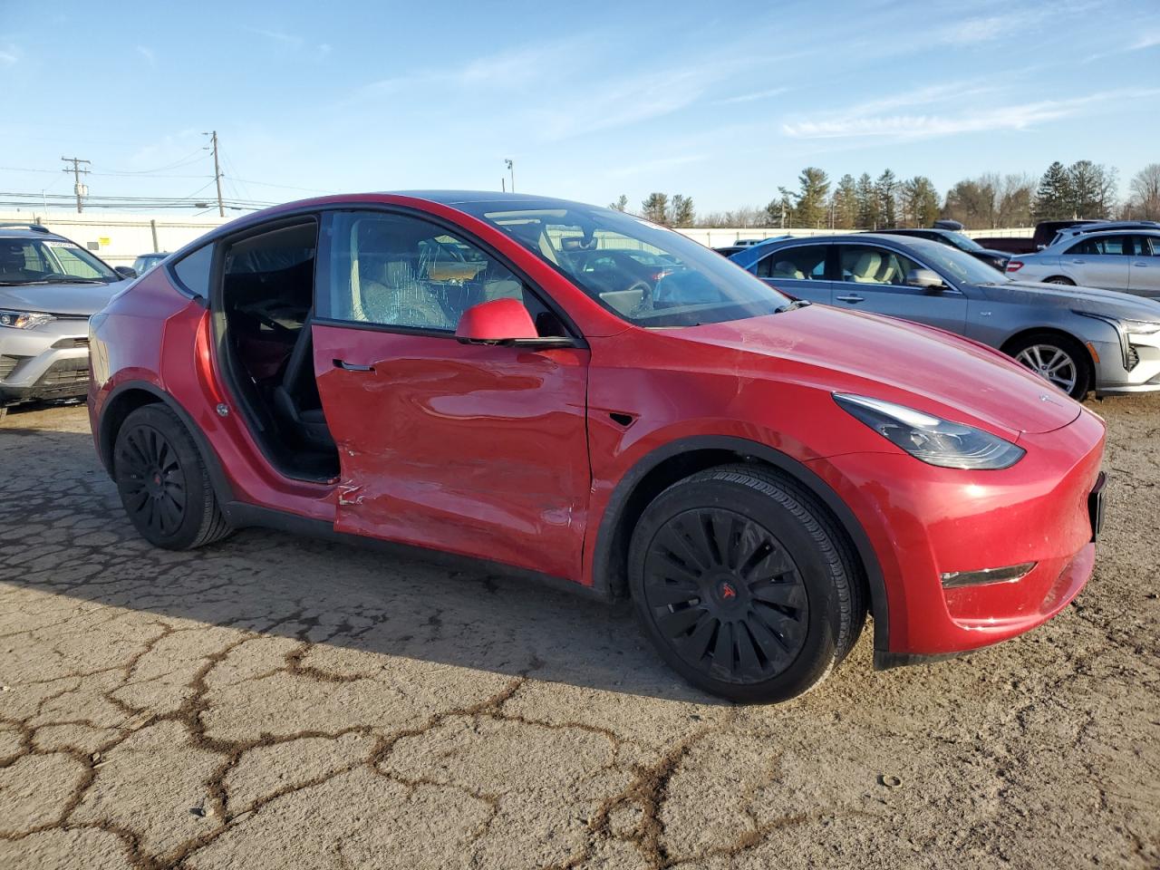 2023 TESLA MODEL Y VIN:7SAYGAEE1PF776449