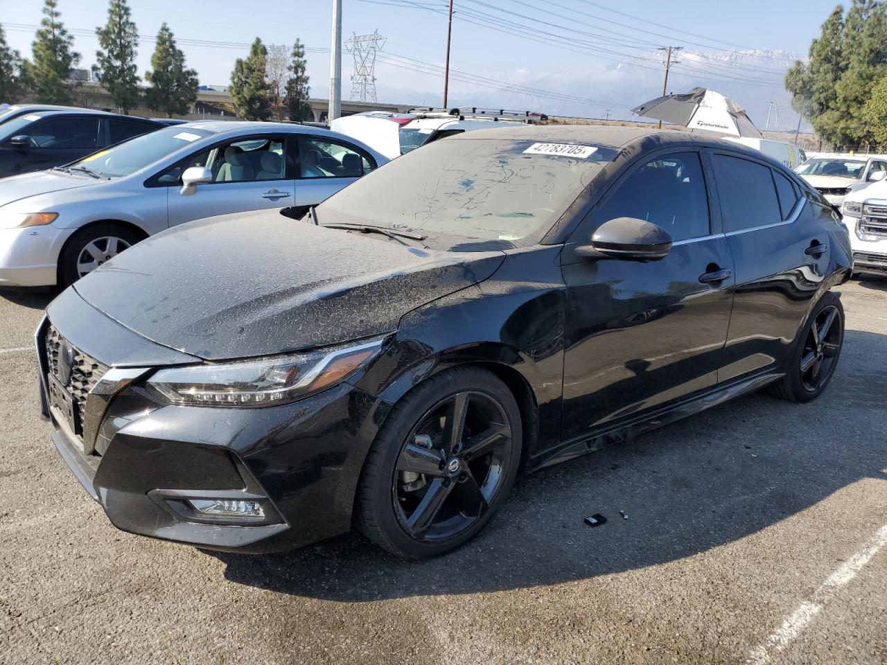 2022 NISSAN SENTRA SR VIN:3N1AB8DV2NY221537