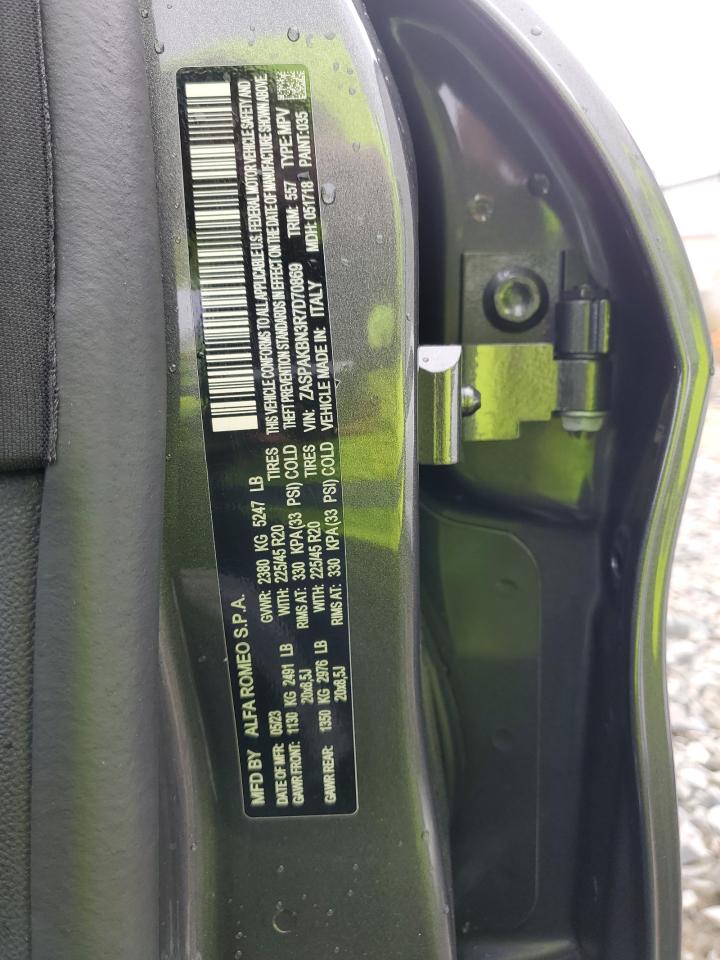 2024 ALFA ROMEO STELVIO TI VIN:1GNDS13S222238123