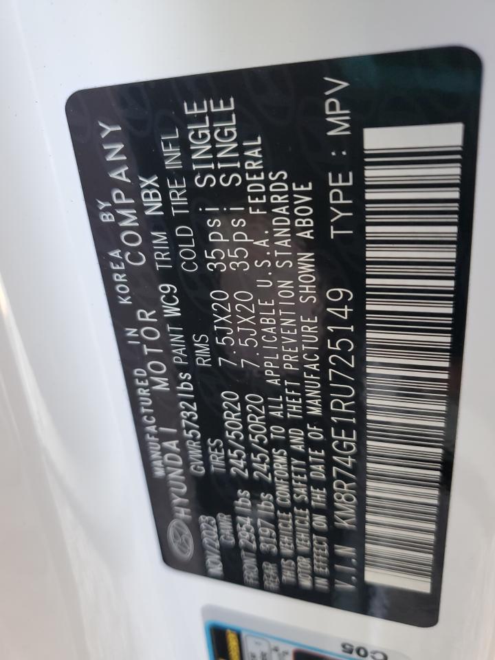 2024 HYUNDAI PALISADE CALLIGRAPHY VIN:KM8R74GE1RU725149