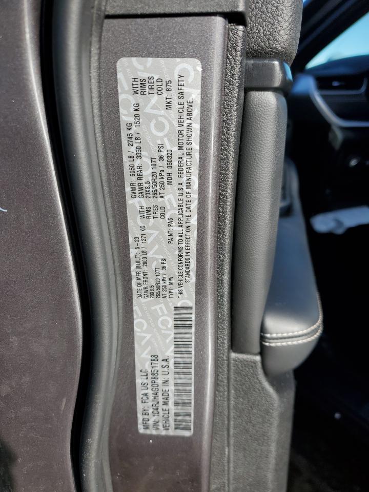 2023 JEEP GRAND CHEROKEE LAREDO VIN:1C4RJHAG0P8851788