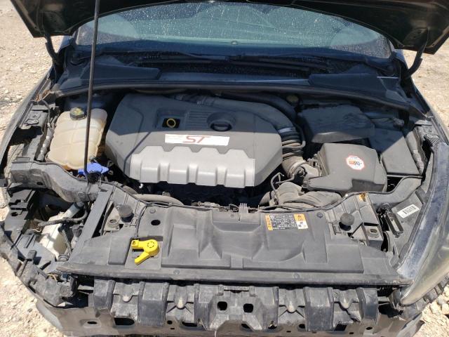 2016 FORD FOCUS ST GRAY VIN: 1FADP3L94GL314936