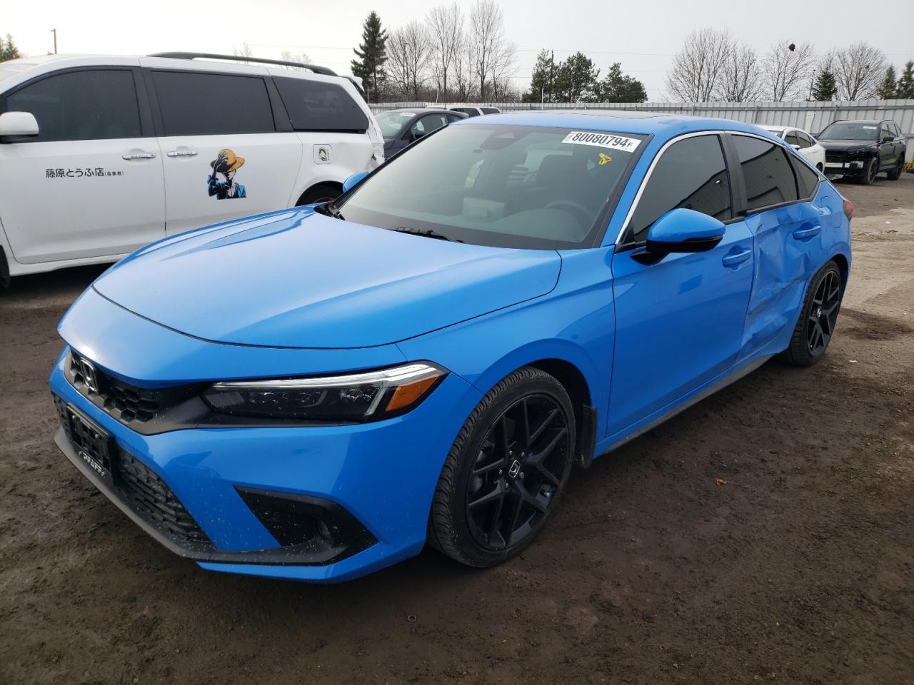 2023 HONDA CIVIC SPORT TOURING VIN:19XFL1G82PE400890