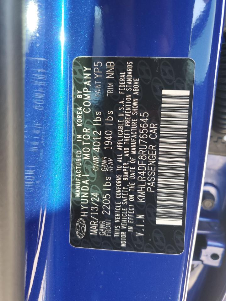 2024 HYUNDAI ELANTRA N LINE VIN:KMHLR4DF8RU765645