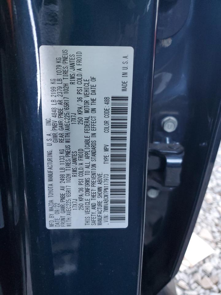 2023 MAZDA CX-50 PREFERRED PLUS VIN:7MMVABCM7PN117973