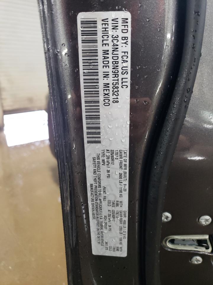 2024 JEEP COMPASS LATITUDE VIN:3C4NJDBN9RT583218