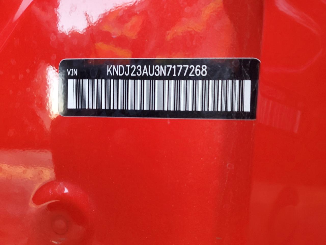 2022 KIA SOUL LX VIN:KNDJ23AU3N7177268