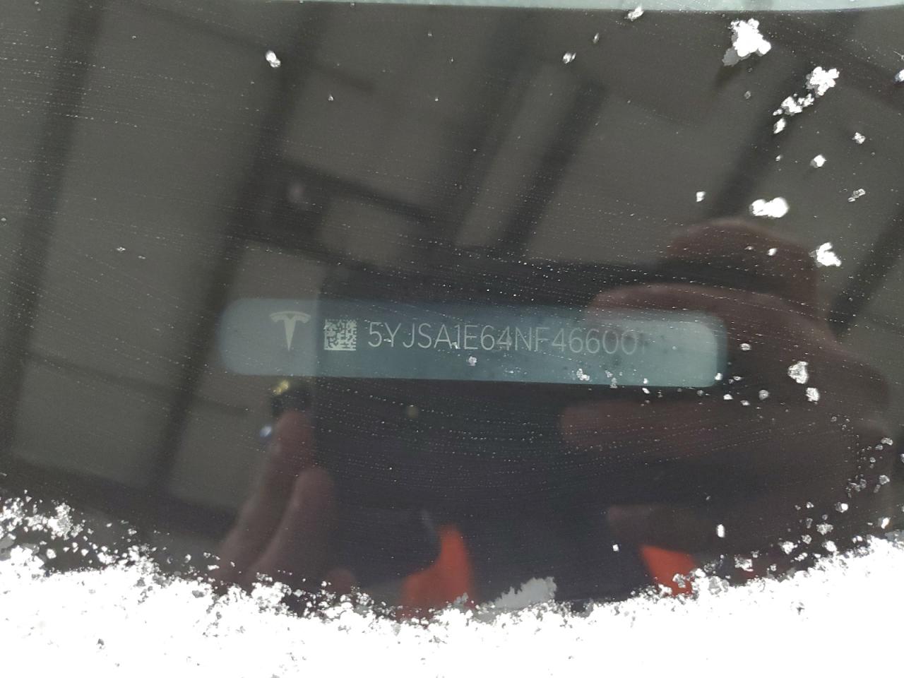2022 TESLA MODEL S VIN:5YJSA1E64NF466001