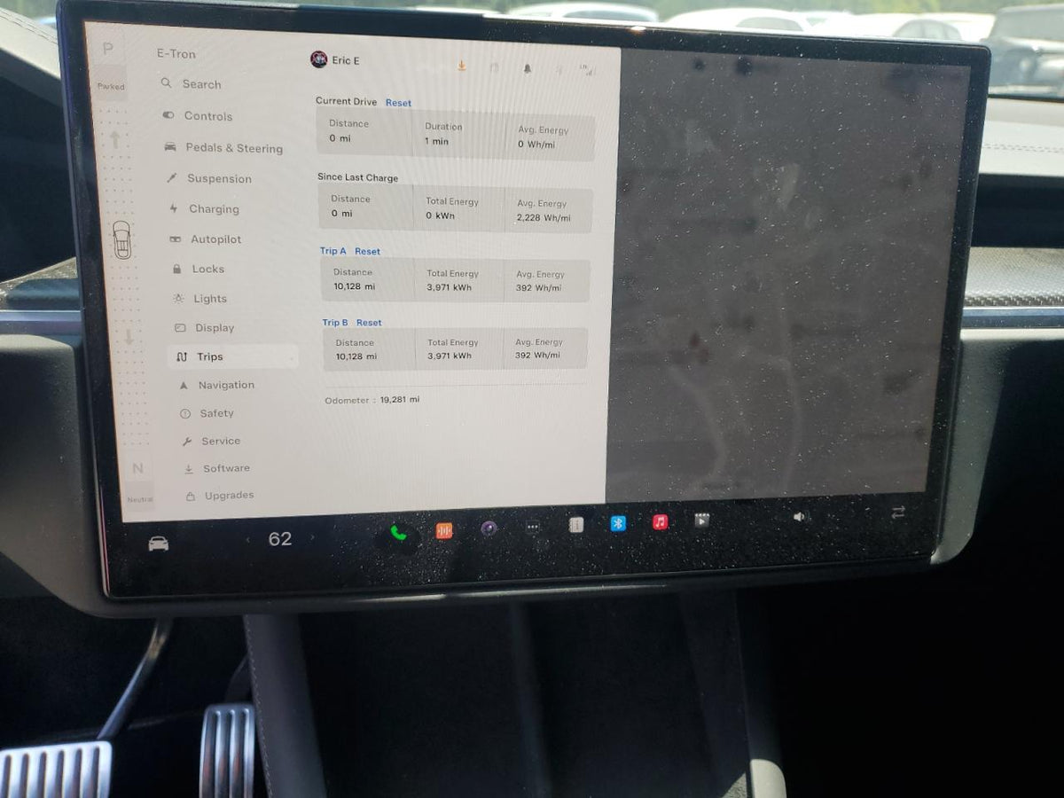 2022 TESLA MODEL X VIN:7SAXCBE65NF342134