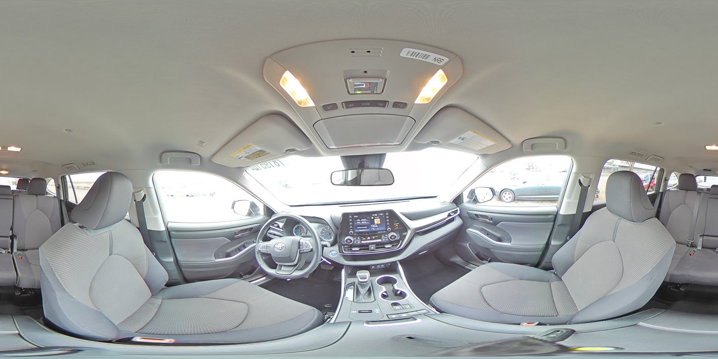 2022 TOYOTA HIGHLANDER HYBRID LE VIN:5TDZARAH5NS516341