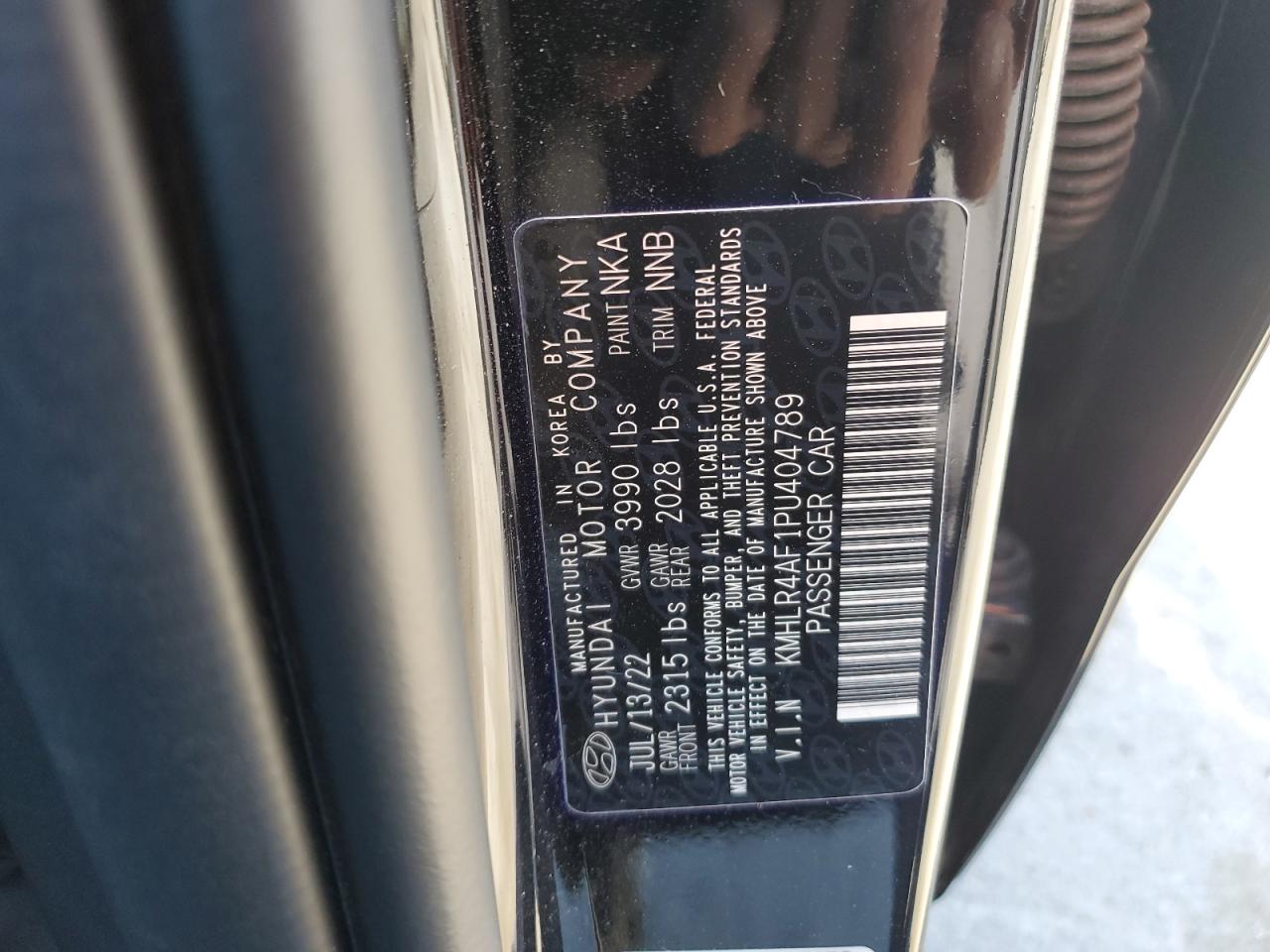 2023 HYUNDAI ELANTRA N LINE VIN:KMHLR4AF1PU404789
