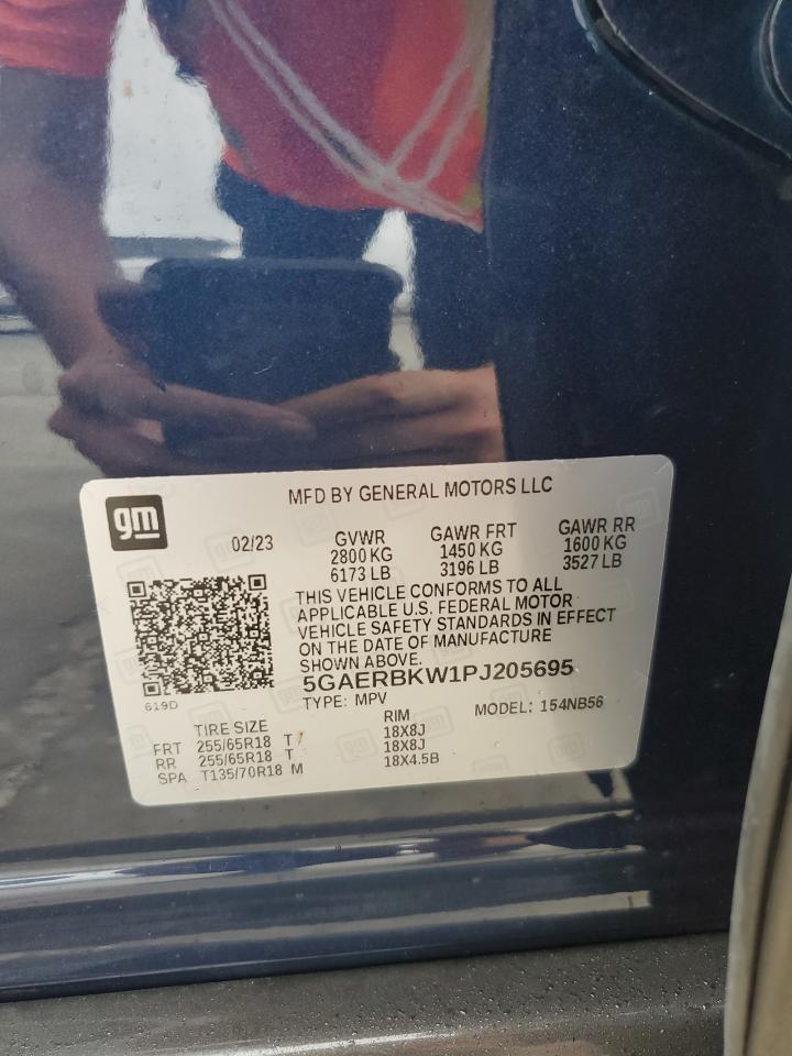 2023 BUICK ENCLAVE ESSENCE VIN:5GAERBKW1PJ205695