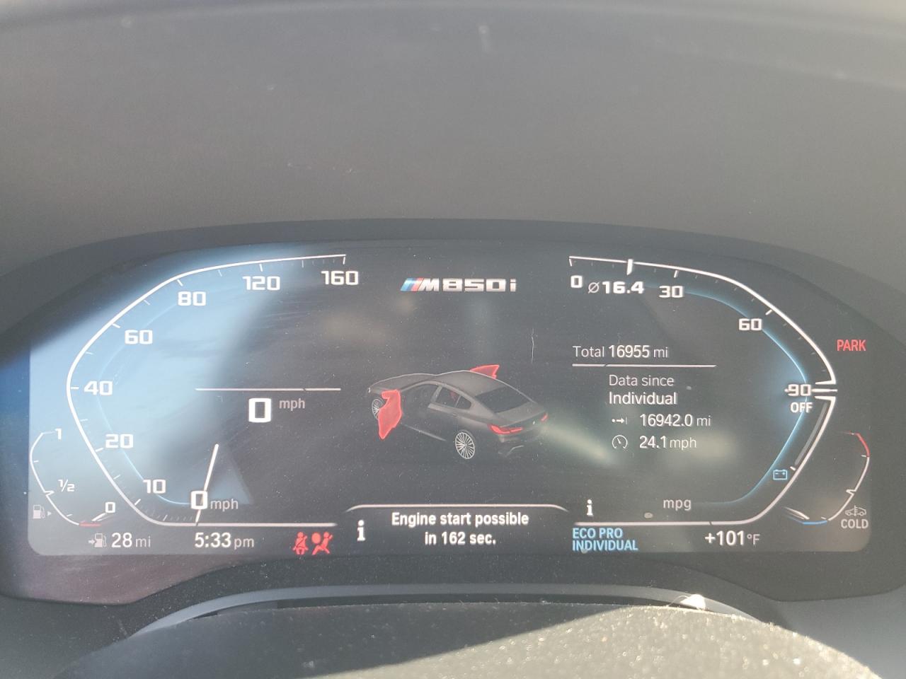 2022 BMW M850XI VIN:WBAGV8C08NCK07510