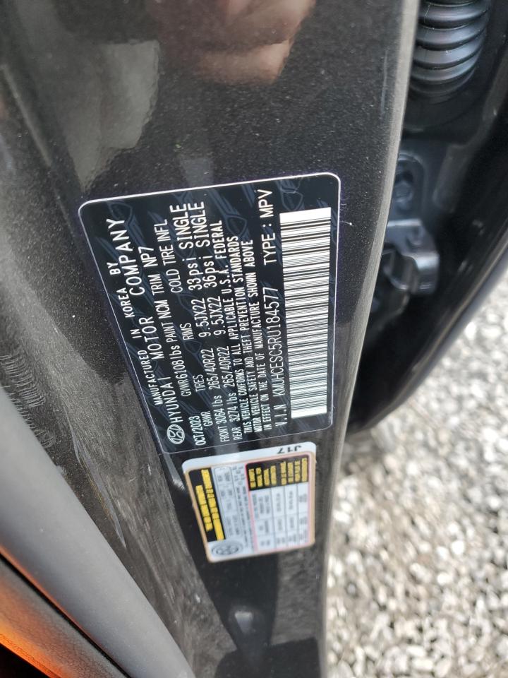 2024 GENESIS GV80 BASE VIN:KMUHCESC5RU184577