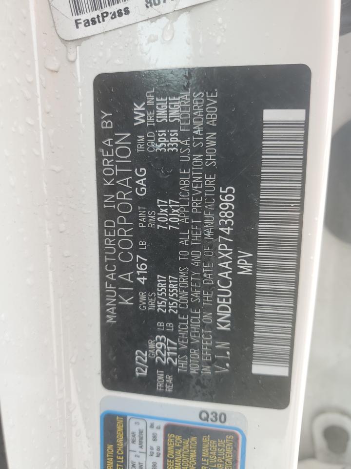 2023 KIA SELTOS S VIN:KNDEUCAAXP7438965