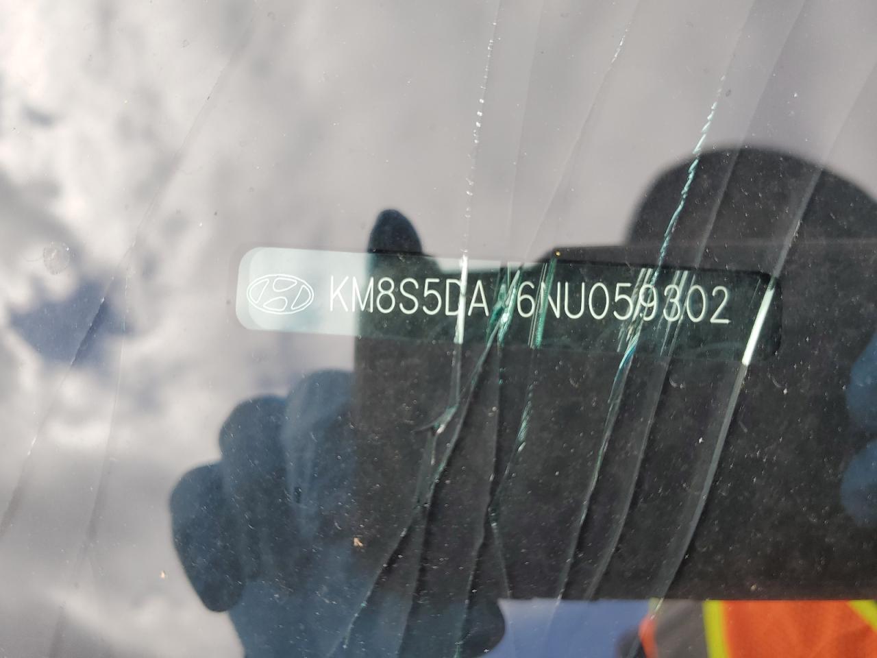 2022 HYUNDAI SANTA FE LIMITED VIN:KM8S5DA16NU059302