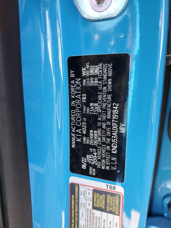 2023 KIA SOUL GT LINE VIN:KNDJ53AUXP7191842