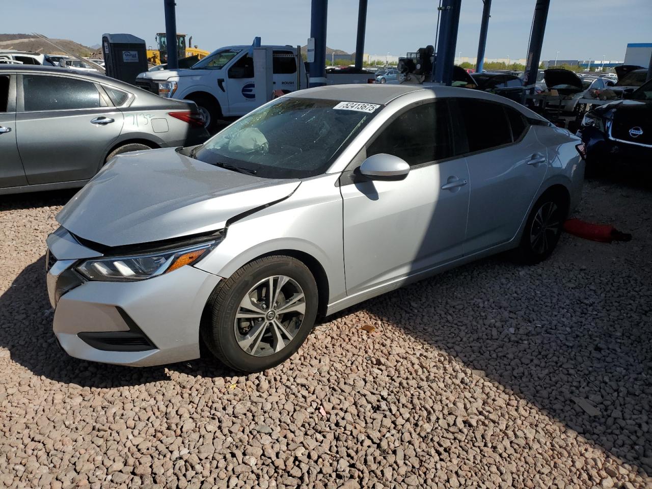 2022 NISSAN SENTRA SV VIN:3N1AB8CV8NY271327
