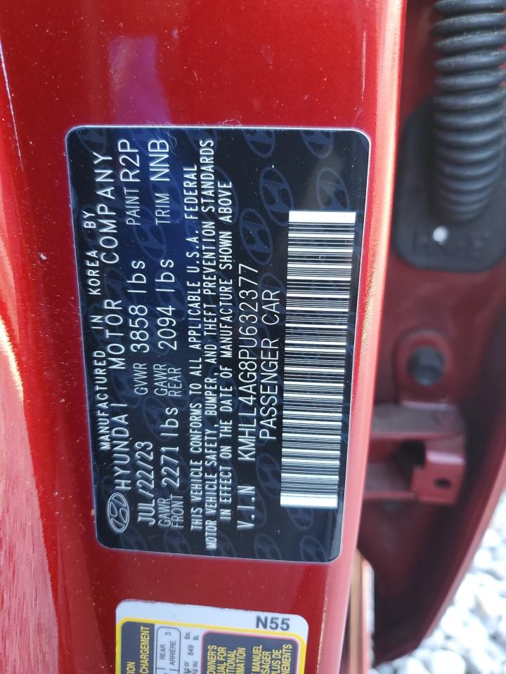 2023 HYUNDAI ELANTRA SE VIN:KMHLL4AG8PU632377