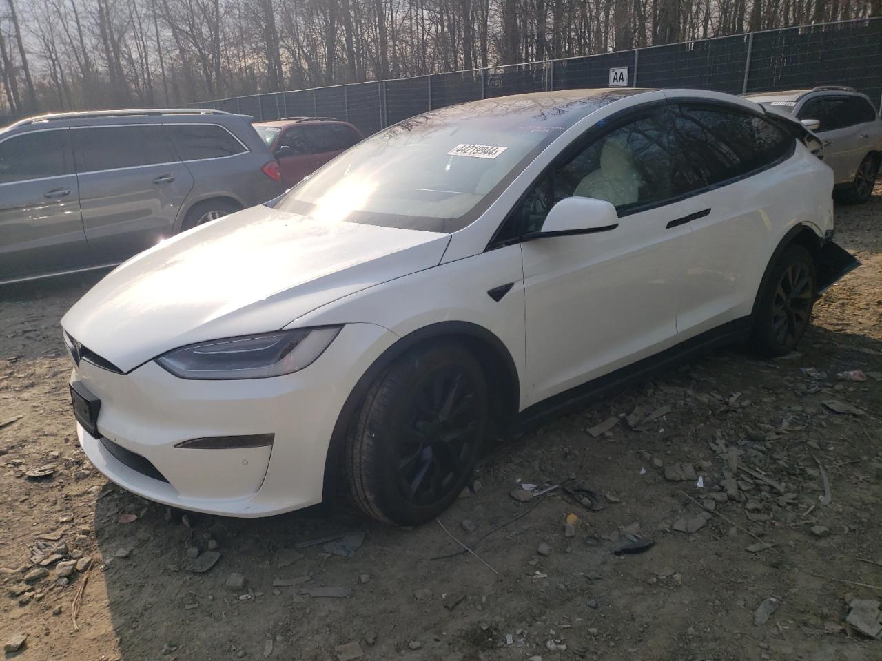 2022 TESLA MODEL X VIN:7SAXCBE56NF335975