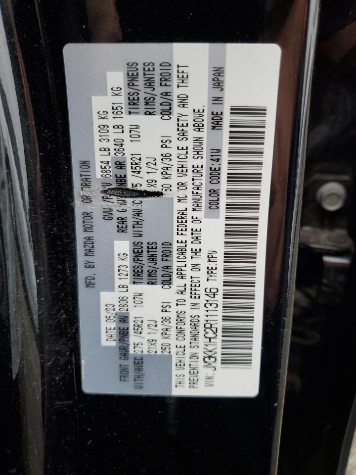 2024 MAZDA CX-90 VIN:JM3KK1HC2R1113146