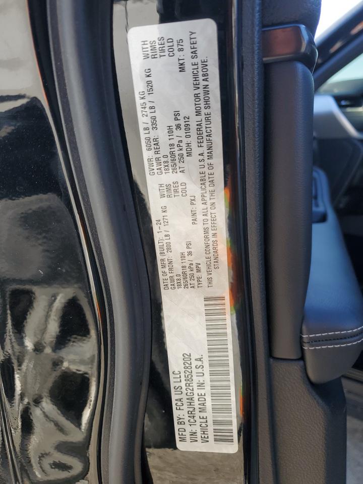 2024 JEEP GRAND CHEROKEE LAREDO VIN:1C4RJHAG2R8528202