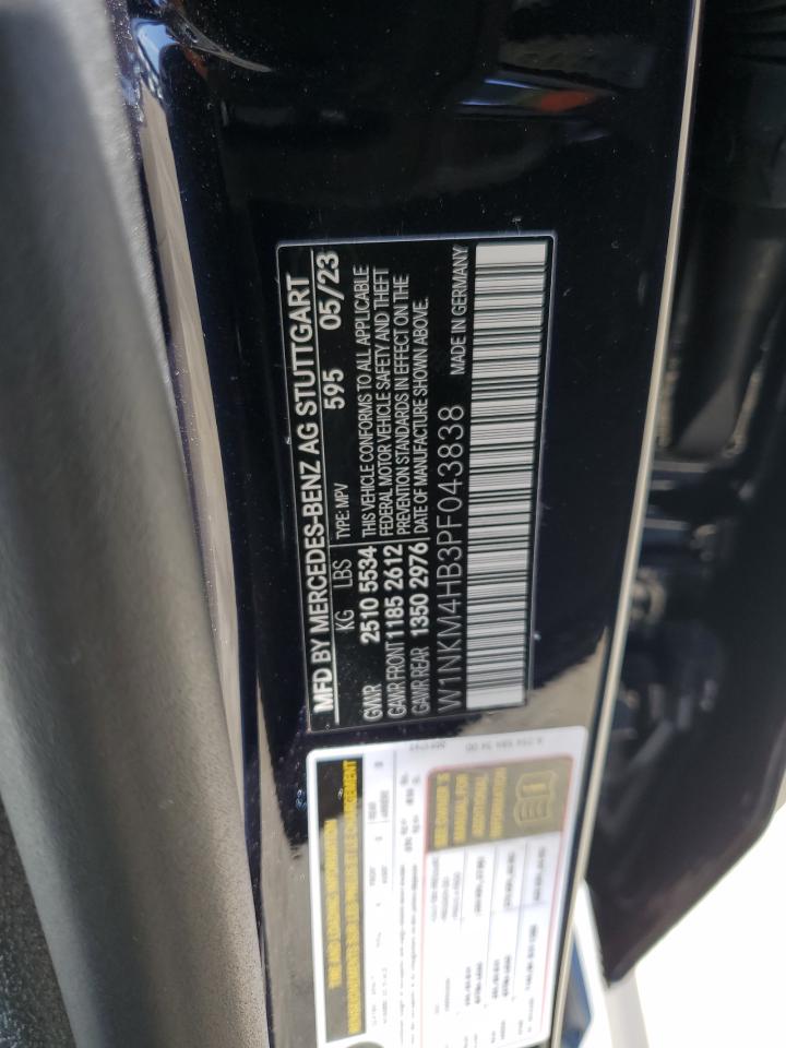 2023 MERCEDES-BENZ GLC 300 4MATIC VIN:W1NKM4HB3PF043838