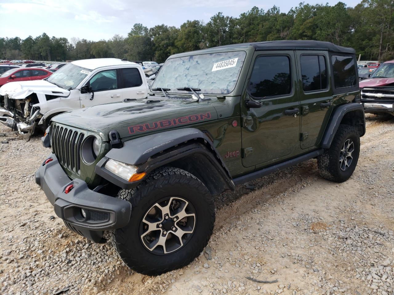 2022 JEEP WRANGLER UNLIMITED RUBICON VIN:1C4HJXFN1NW176037