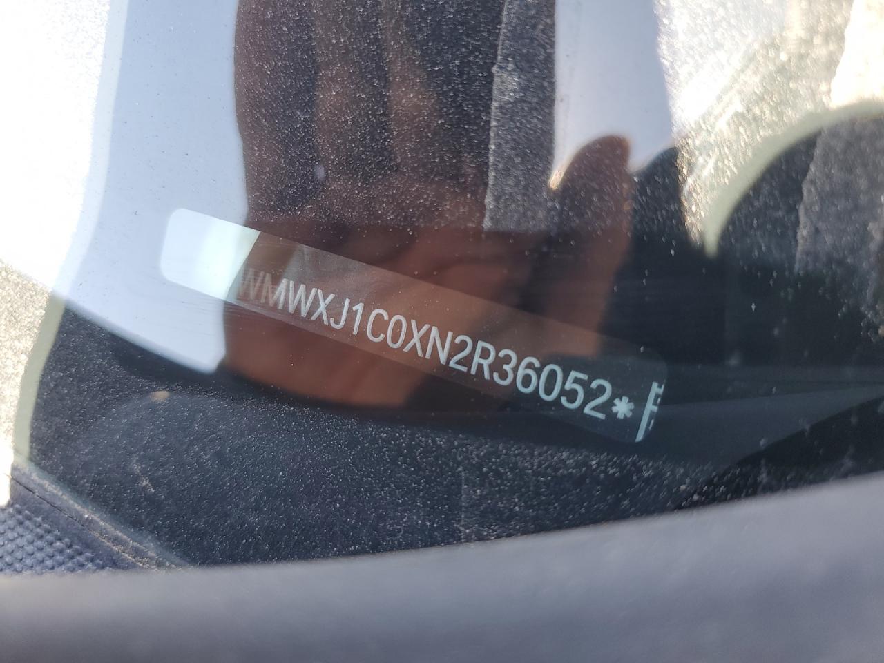 2022 MINI COOPER S CLUBMAN ALL4 VIN:WMWXJ1C0XN2R36052