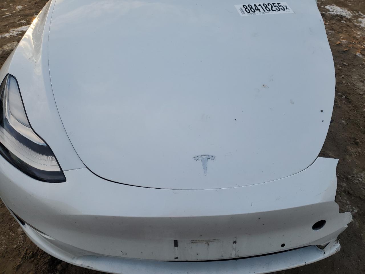 2022 TESLA MODEL Y VIN:7SAYGDEEXNF319766