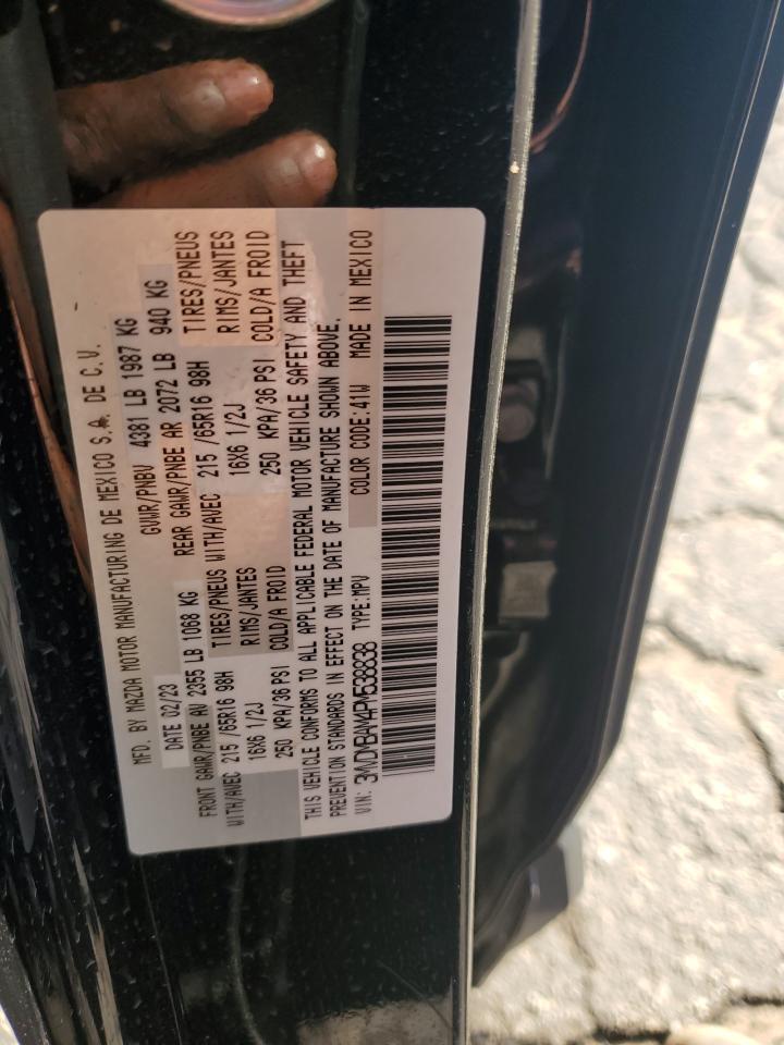 2023 MAZDA CX-30 VIN:3MVDMBAM4PM538838