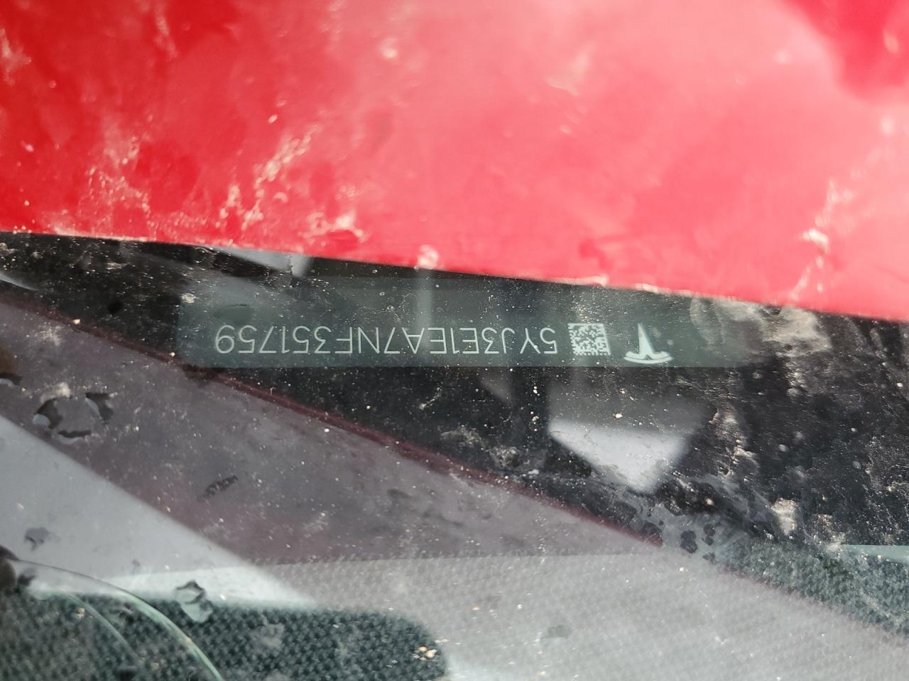 2022 TESLA MODEL 3 VIN:5YJ3E1EA7NF351759