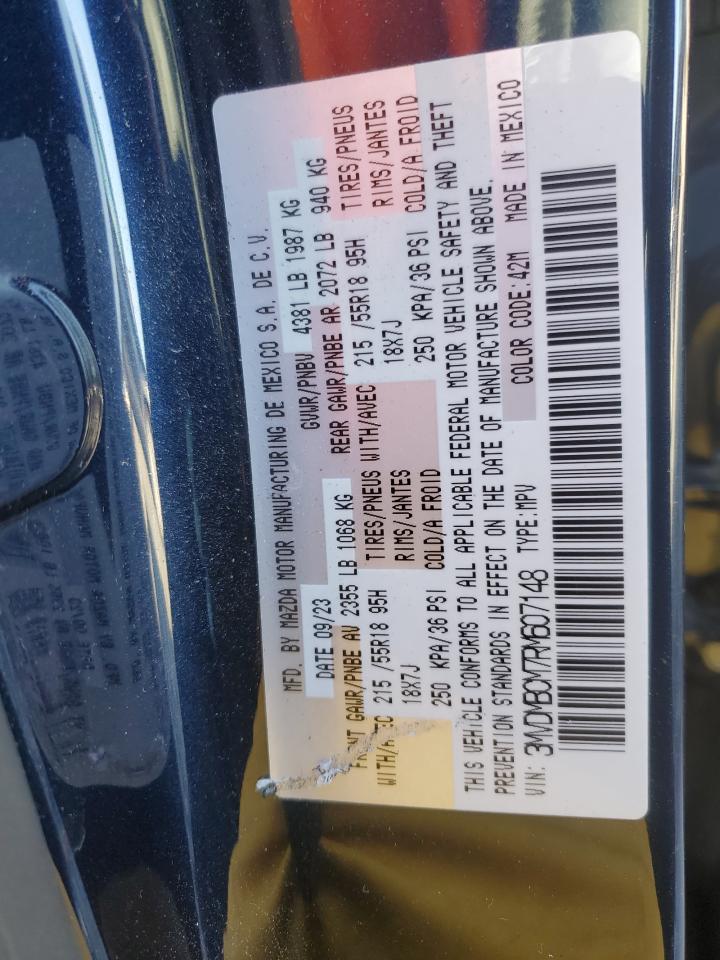 2024 MAZDA CX-30 PREFERRED VIN:3MVDMBCM7RM607148