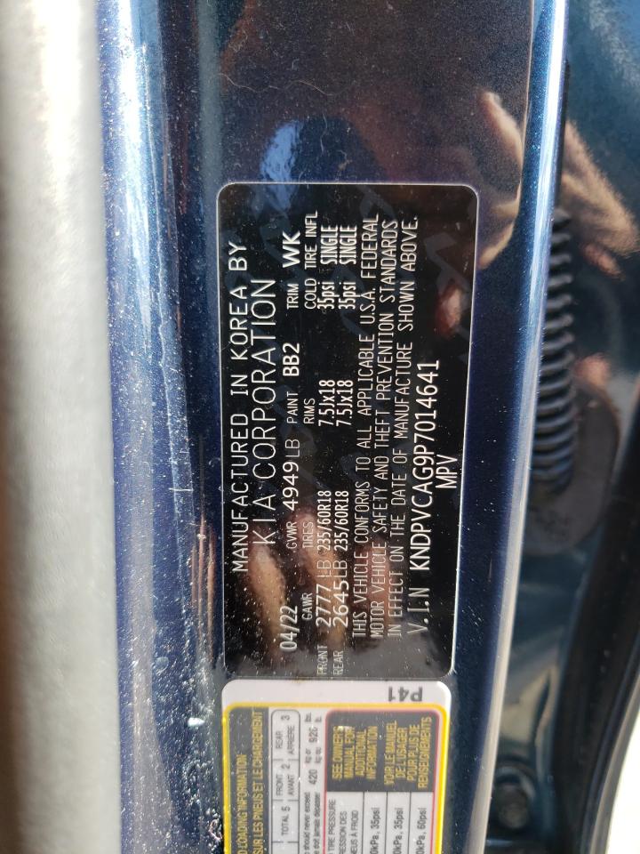 2023 KIA SPORTAGE EX VIN:KNDPVCAG9P7014641