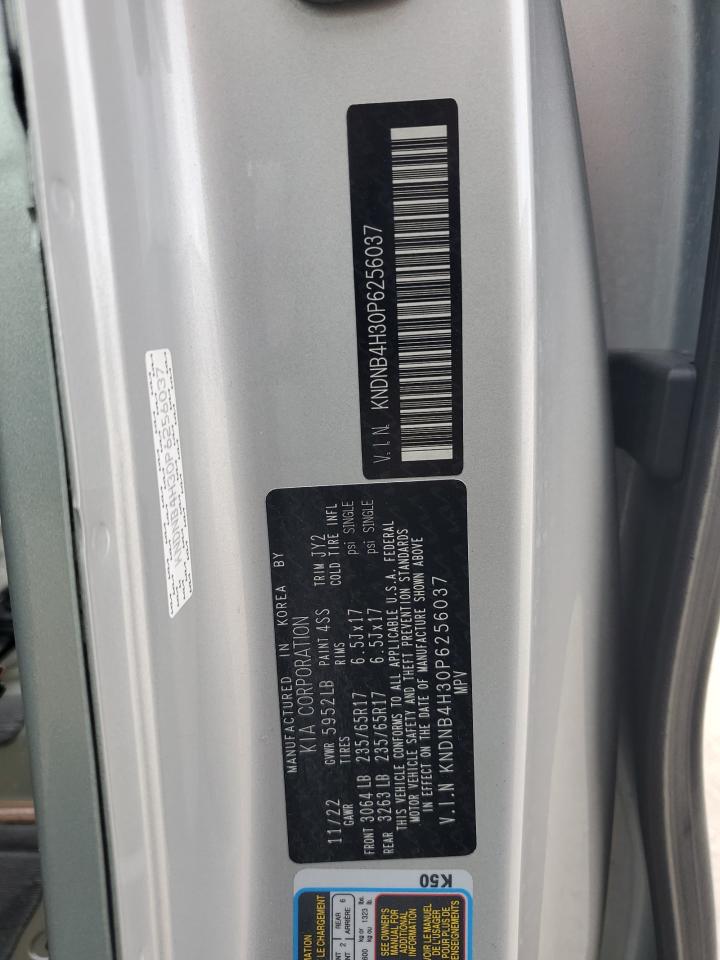 2023 KIA CARNIVAL LX VIN:KNDNB4H30P6256037