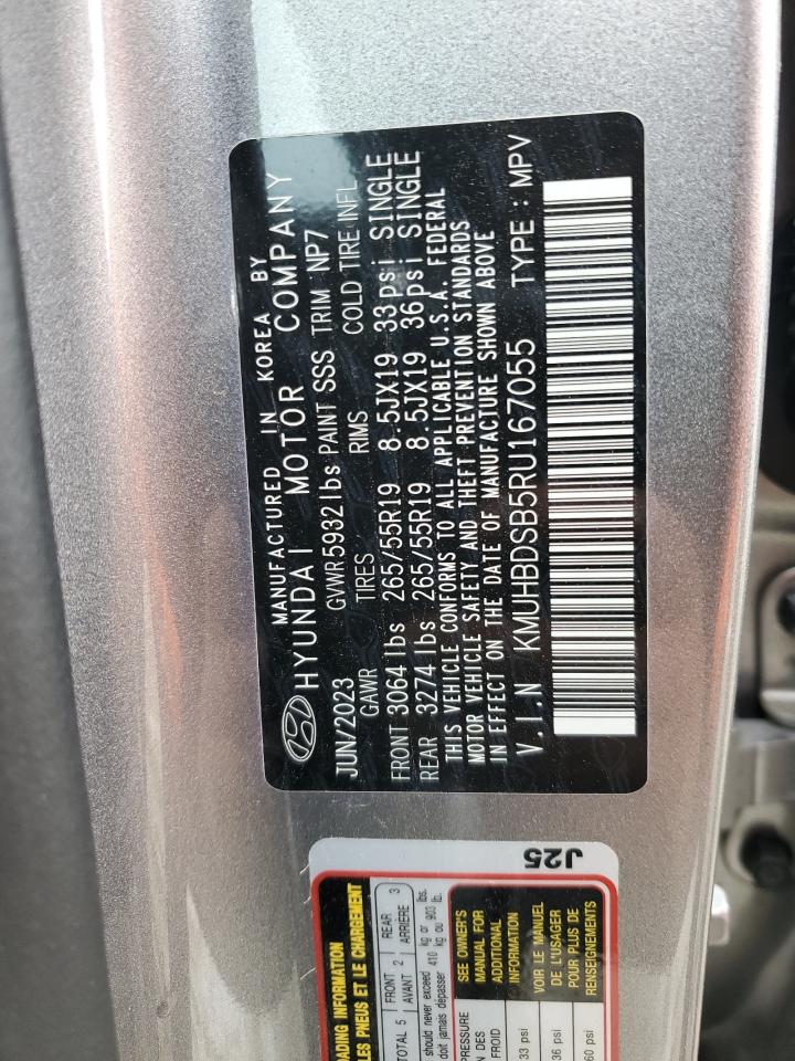 2024 GENESIS GV80 BASE VIN:KMUHBDSB5RU167055