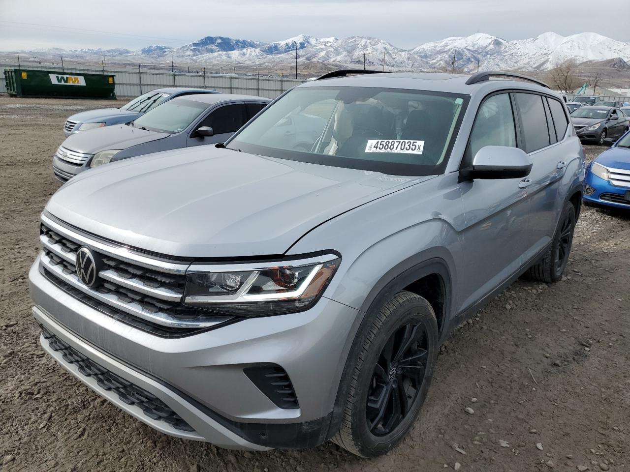 2023 VOLKSWAGEN ATLAS SE VIN:1V2KR2CA4PC535855