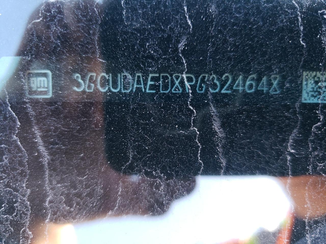 2023 CHEVROLET SILVERADO K1500 VIN:3GCUDAED8PG324648