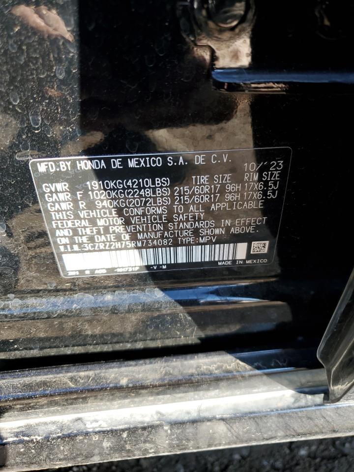 2024 HONDA HR-V EXL VIN:3CZRZ2H75RM734082