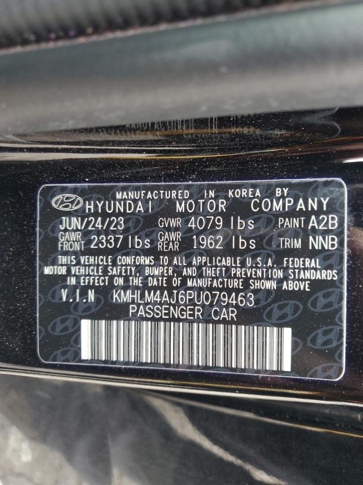 2023 HYUNDAI ELANTRA BLUE VIN:KMHLM4AJ6PU079463