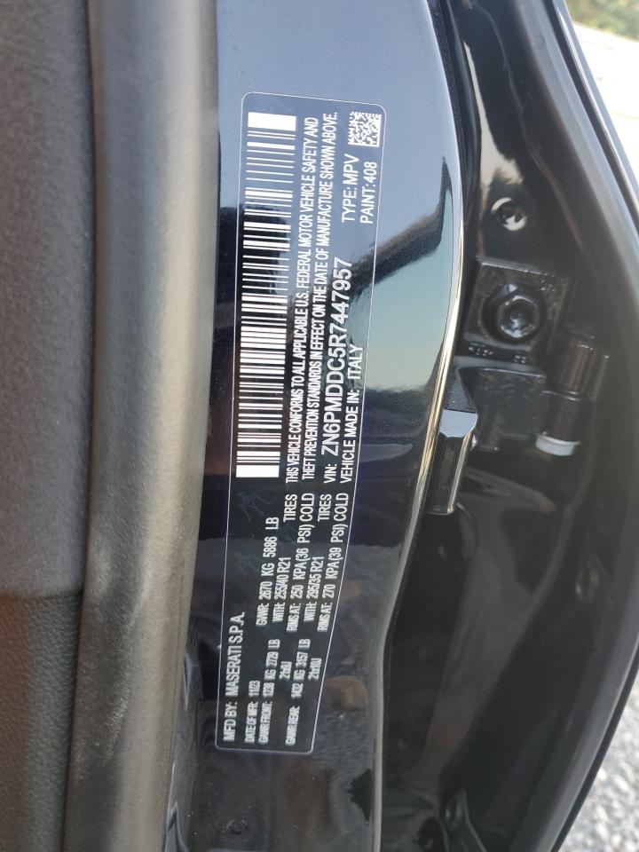 2024 MASERATI GRECALE TROFEO VIN:ZN6PMDDC5R7447957