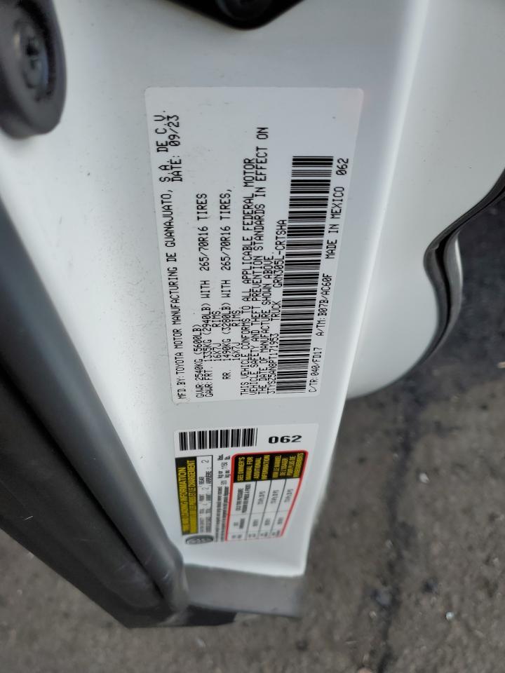 2023 TOYOTA TACOMA ACCESS CAB VIN:3TYSZ5AN8PT171953