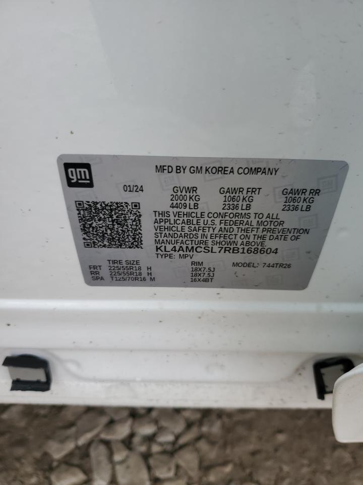 2024 BUICK ENCORE GX PREFERRED VIN:KL4AMCSL7RB168604