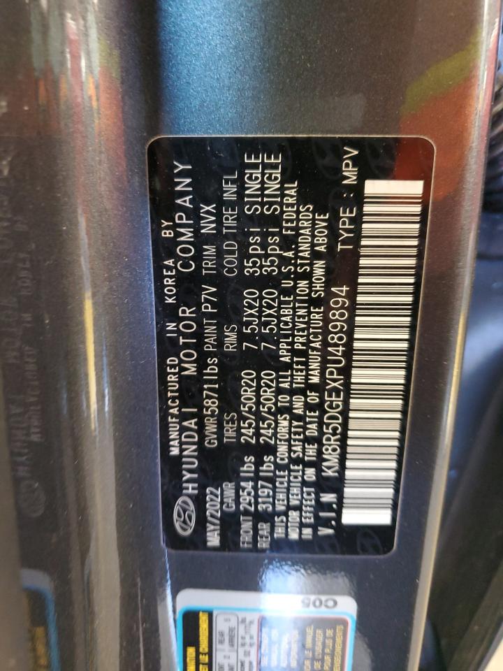 2023 HYUNDAI PALISADE LIMITED VIN:KM8R5DGEXPU489894