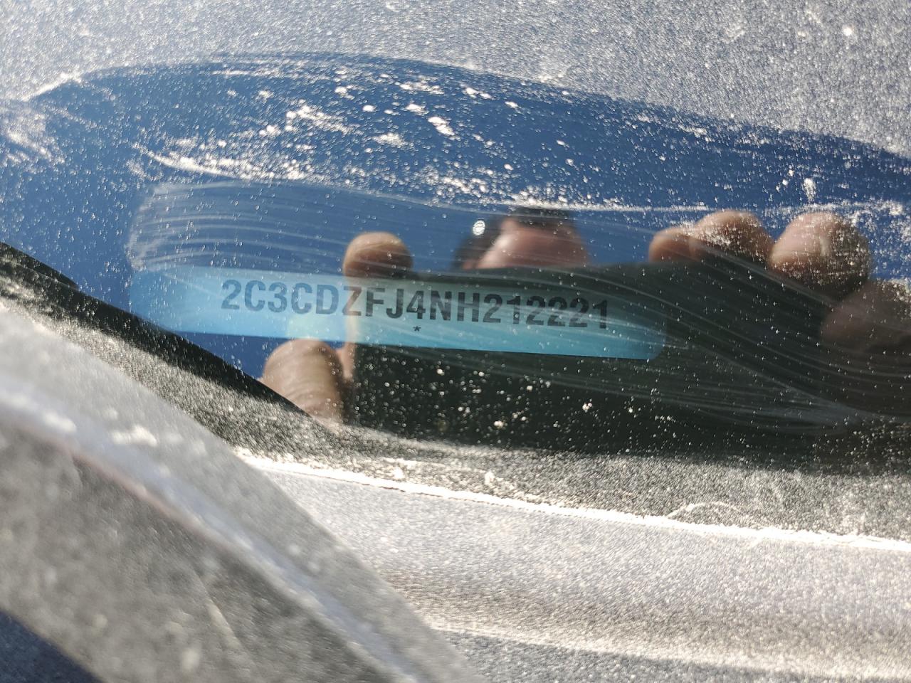 2022 DODGE CHALLENGER R/T SCAT PACK VIN:2C3CDZFJ4NH212221